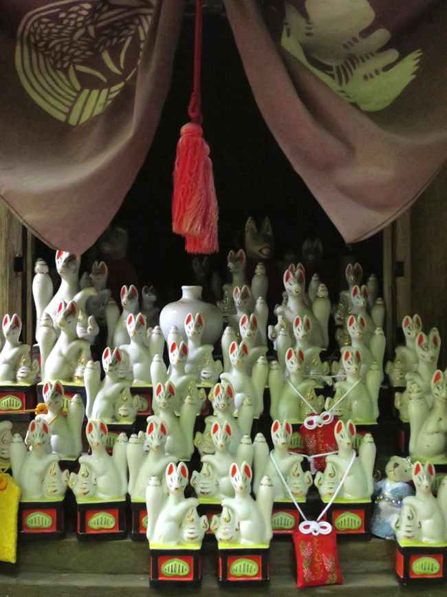 Each small shrine is more beautiful than the last.