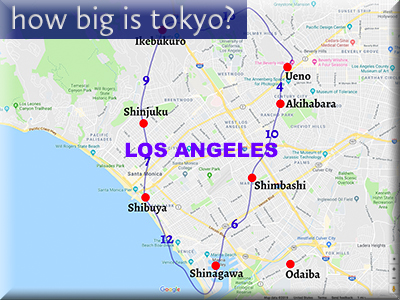 How big is&nbsp;Tokyo?